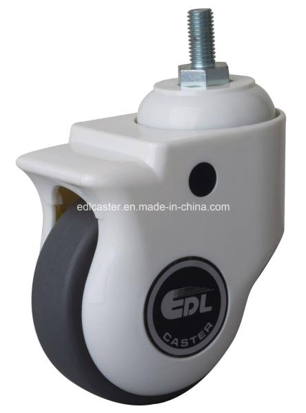 Buy cheap 100mm Ball Bearing Threaded Swivel TPE Medical Caster E5734-57 for Medical Instrument from wholesalers
