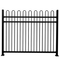 Buy cheap Black Flat Top Aluminium Pool Fence Fencing Tubular Steel 1.2-2.2 Meters product