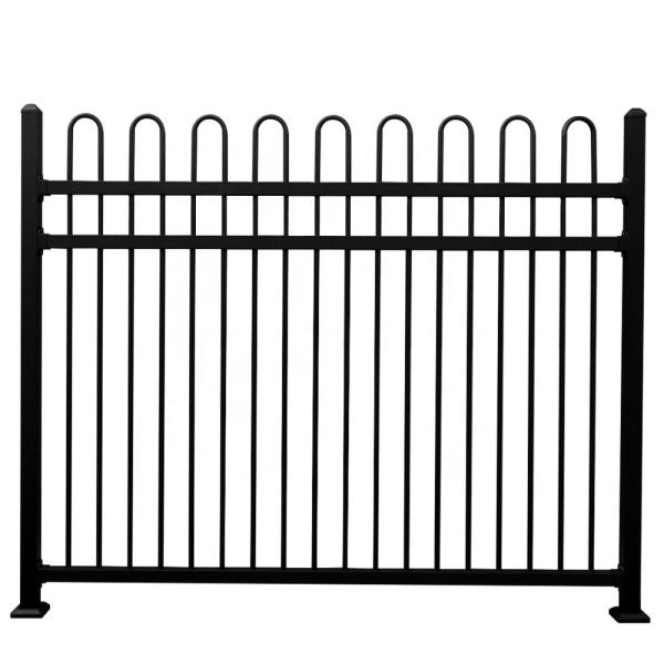 Buy cheap Black Flat Top Aluminium Pool Fence Fencing Tubular Steel 1.2-2.2 Meters from wholesalers