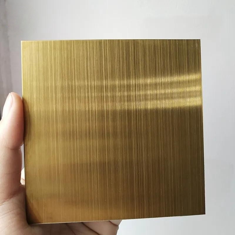 Black Brushed Stainless Steel Sheet Anti - Finger Print SS Sheet 6000mm Length