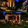 Buy cheap Solar Torch Lights,96 LED Dancing Flame Lighting, Waterproof Wireless Outdoor Light from wholesalers