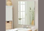 Attractive Silver Mirror Sheet / Decorative Bathroom Wall Mirrors 4mm Thickness