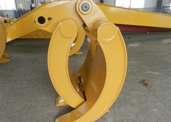 Buy cheap Wearable Steel Mechanical Excavator Grapple Bucket with Rod from wholesalers