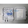 Buy cheap 8 Ports FTTH Drops Fiber Optic Distribution Box ABS Fiber Enclosure Wall Mount from wholesalers