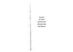 Painted / Galvanized cuplock scaffolding system starndard / vertical 0.9-4m