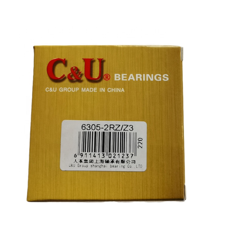 Electric Power Source Metal Color 6206 RZ C U Tub Deep Groove Bearing for Washing Machine