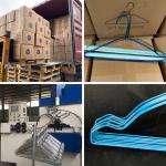 High Strength Dry Cleaner Hanger Metal Material For Suit Jackets / Heavy Coats