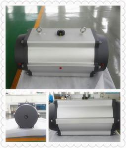 Wholesale big size 400 double action  or single action  rack and pinion air rotary actuator from china suppliers