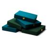 Buy cheap Portable Jewelry Storage Box Customized Green Earrings Stud Earring Box for Travel from wholesalers