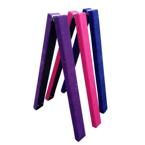 Buy cheap School Folding Kids Gymnastics Beam With PVC Faux Suede Cover Surface from wholesalers
