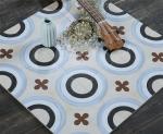 Non-Slip Flooring 20x20cm Ceramic Rustic Tiles For Decoration And Durable Wall