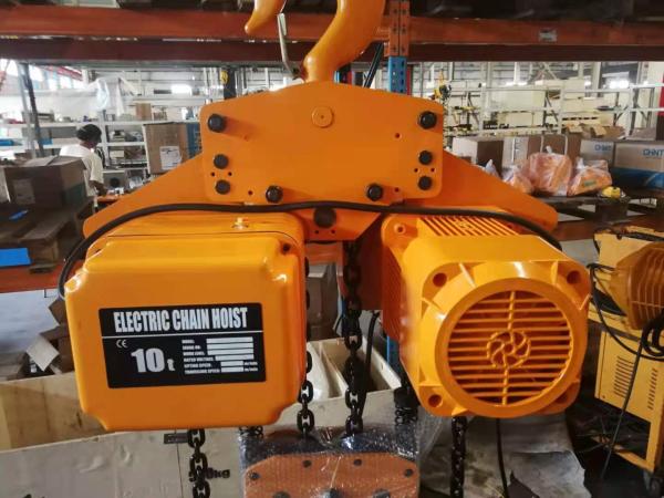 Buy cheap Running Type G80 Load Electric Chain Hoist 50T Material Lifting from wholesalers