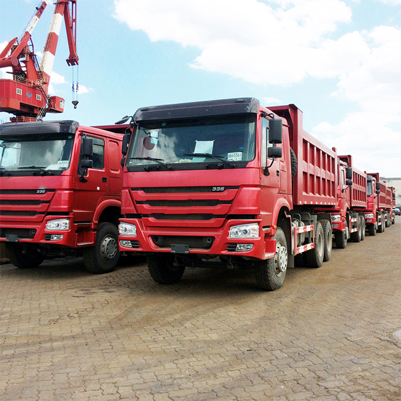 Made Sinotruk Howo 6x4 Dump Truck with 2 Reverse Shift Number and 350Ltr Fuel Tank