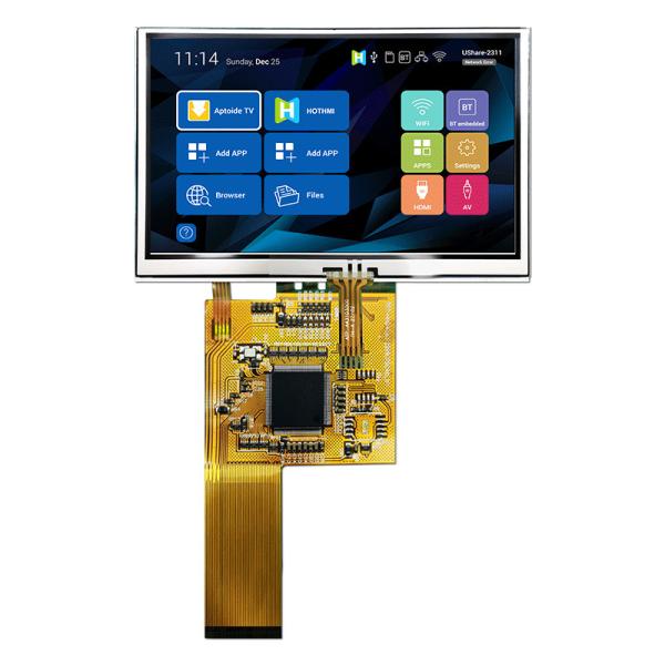 Buy cheap 4.3 Inch Custom Display Solutions 800x480 Resistive Touch Panel from wholesalers