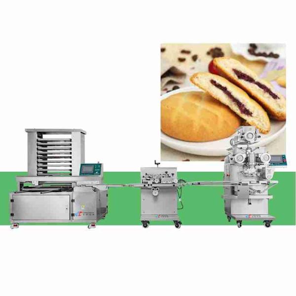 Buy cheap 100g Cookies Biscuit Making Machine Stuffed Cookie Production Equipment from wholesalers