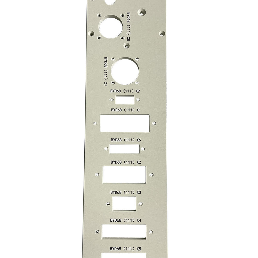 Online Custom Aluminum Sheet Metal Fabrication Panel Anode Sandblasting Stamping Motor Spare Parts