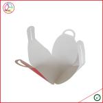 Food Grade Ivory Board Foldable Paper Cupcake Boxes Custom Shape FSC