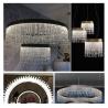 Buy cheap Modern oval crystal chandelier Crystal Light Kitchen Fixture Led Modern Home Decor Staircase Lighting(WH-CY-168) from wholesalers