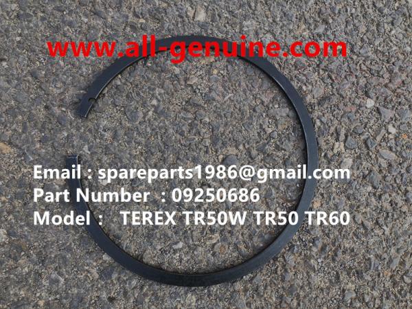Buy cheap 09250686 SNAP RING TEREX NHL DUMP TRUCK TR35 TR50 TR60 TR100 CUMMINS ALLISON UNIT RIG MT4400 MT3600 MT3300 MT3700 SANY from wholesalers