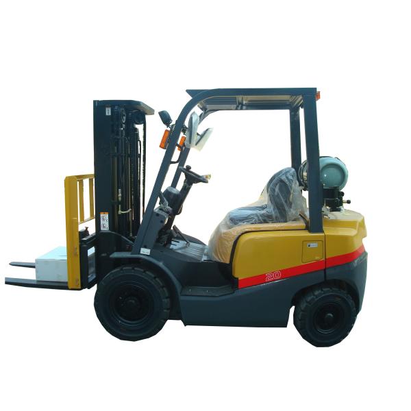 Buy cheap 2 Ton Gasoline LPG Forklift 3m Lifting Height With Japan Engine from wholesalers