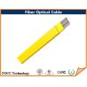 Buy cheap 12 Strand Ribbon Flat Fiber Optic Patch Cable For Optical Fiber Jumper And Pigtail from wholesalers