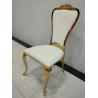 Buy cheap Vacuum Gilt 48cm 107cm Stainless Steel Dining Chair from wholesalers