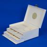 Buy cheap Cosmetics Double Layer Drawer Box Gift Packaging Box Customized from wholesalers