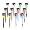 Buy cheap Multicolor 12 Pack IP44 Outdoor Solar Garden Stake Lights from wholesalers