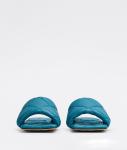 Square Head Size 35 Womens Soft Bottom Slippers Padded Leather Insoles