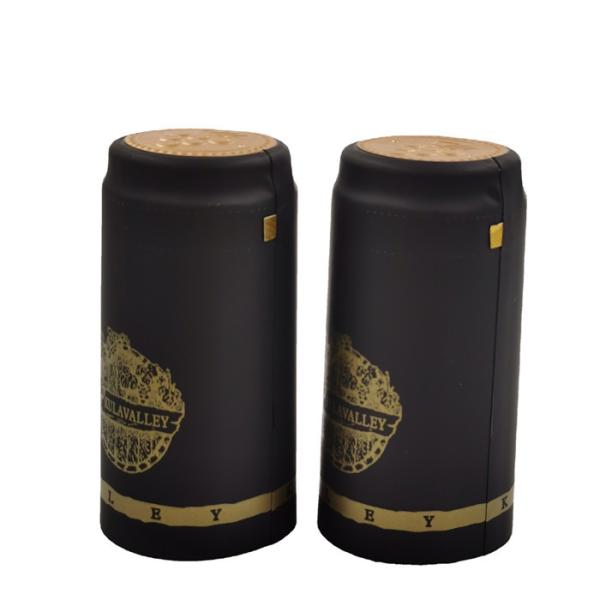 Buy cheap Decorative Tear Strap Wine Bottle Shrink Caps Heat Shrinkage 35mm Diameter from wholesalers