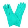 Buy cheap Household Green Nitrile Glove For Chemical Handling 15Mil Flocked Lining from wholesalers