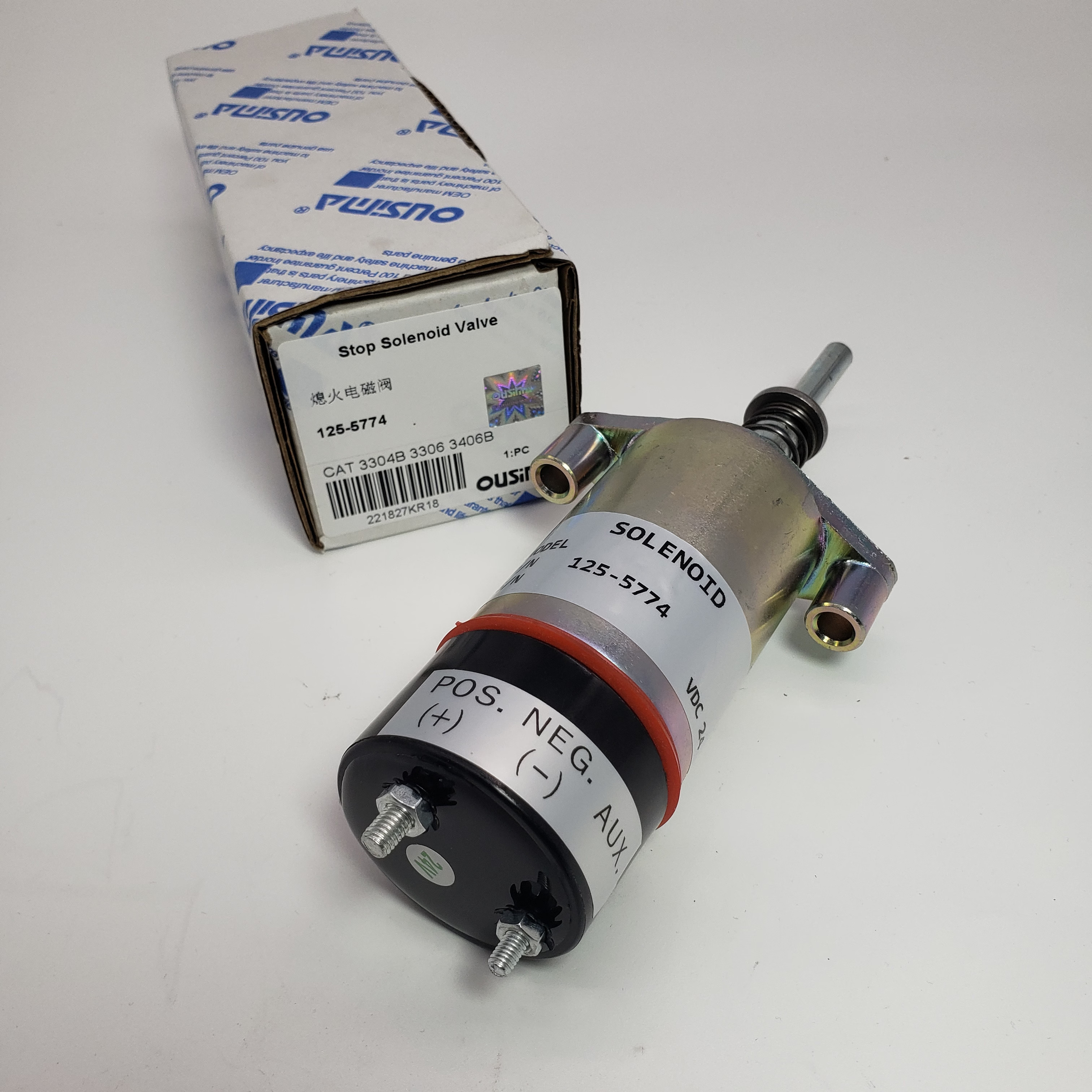 125-5774 1255774 Stop Solenoid Valve For 3304B 3306 3406B