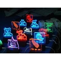 Buy cheap RGB clear acrylic gift led edgelit sign board for decoration product