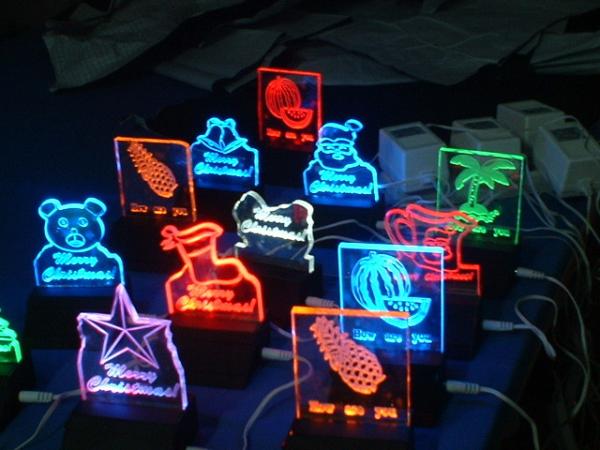 Buy cheap RGB clear acrylic gift led edgelit sign board for decoration from wholesalers