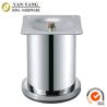 Buy cheap 80mm high furniture hardware iron metal trumpet shaped sofa feet cabinet feet SL-264 from wholesalers