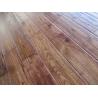 Buy cheap different stained Asian Teak solid hardwood flooring with distressed finishing from wholesalers