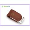 Buy cheap Bulk Promotional Leather USB Flash Disk Drive 4GB 8GB 62mm*27*12mm from wholesalers
