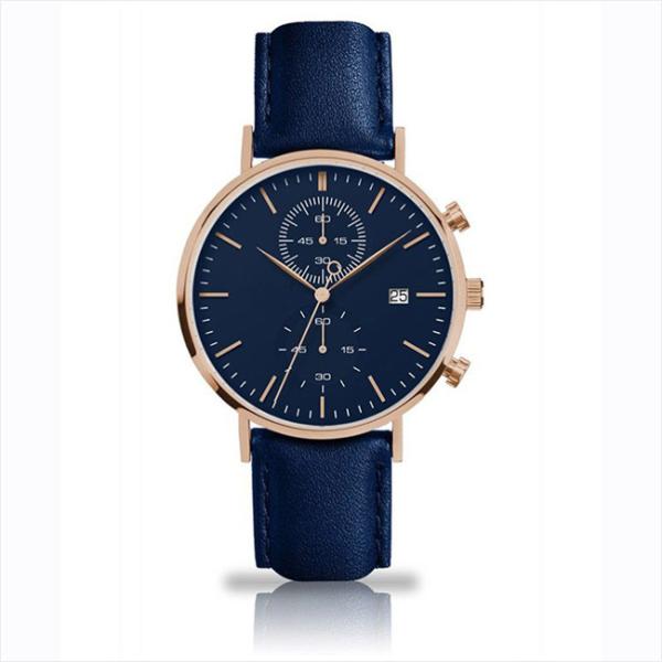Buy cheap Black 40mm Chronograph Wrist Watch 3BAR Sub Dial Watches Swiss Movt from wholesalers