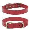 Buy cheap Personalized Pet Collars Genuine Leather Dog Collar Adjustable Fashion Leather Pet Cat Collar from wholesalers