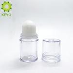 30ml Capacity Empty Clear ABS Plastic Roll On Bottle For Cosmetic Pack