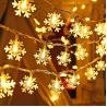 Buy cheap LED Snowflake Lights String Lights Christmas Holiday Home Garden Patio Party Decoration Indoor Outdoor Celebration Light from wholesalers