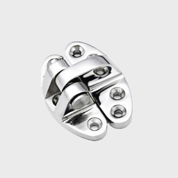 Buy cheap SS316 Door Hinges CNC Machining Parts Ship Hardware 800# Mirror Polish ISO9001 from wholesalers