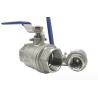Buy cheap 2PC Stainless Steel Ball Valve 316 304 Material for Normal Temperature Media from wholesalers