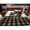 Buy cheap 2017 New design of Doube / King bed Interior Fitment for Apartment Furniture by Walnut wood from China factory from wholesalers