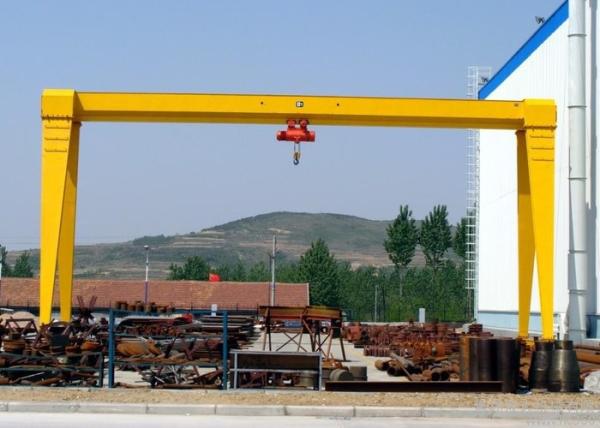 Buy cheap 30 Ton 12M To 30M Span A3 Single Girder Gantry Crane Wide Adaptability from wholesalers