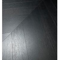 Buy cheap Cool Black Oak Chevron Parquet Engineered Wood Flooring product