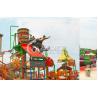 Buy cheap Stainless Steel Aquatic Play Structure Anti UV Aqua Playground With Water Curtain from wholesalers