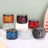 Buy cheap Mosaic Honeycomb Embossed Empty Glass Candle Jars 4OZ 120ML Candle Container For Wedding Party from wholesalers
