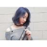 Buy cheap Keratin Permanent Water Resistant Cream For Hair Dye Less Damage Blue Color from wholesalers