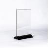Buy cheap Detachable Metal Base Acrylic Panel Restaurant Menu Card Poster Holder Stand A4 / A5 / A6 Custom from wholesalers